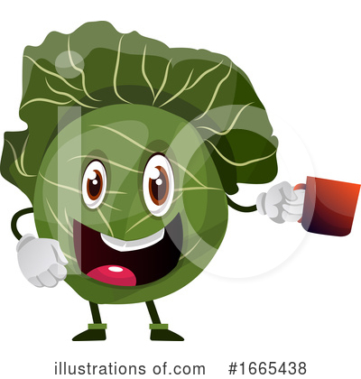 Cabbage Clipart #1665438 by Morphart Creations