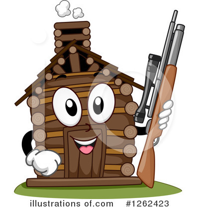 Royalty-Free (RF) Cabin Clipart Illustration by BNP Design Studio - Stock Sample #1262423