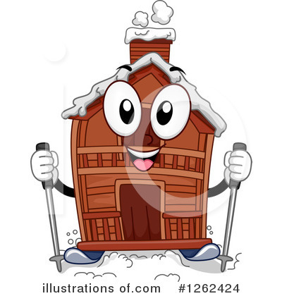 Royalty-Free (RF) Cabin Clipart Illustration by BNP Design Studio - Stock Sample #1262424
