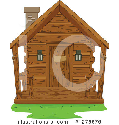 Royalty-Free (RF) Cabin Clipart Illustration by BNP Design Studio - Stock Sample #1276676