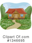 Cabin Clipart #1346695 by BNP Design Studio