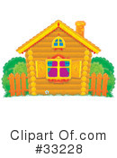 Cabin Clipart #33228 by Alex Bannykh