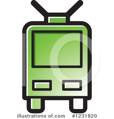 Trams Clipart #1231820 by Lal Perera