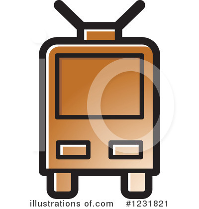 Trams Clipart #1231821 by Lal Perera