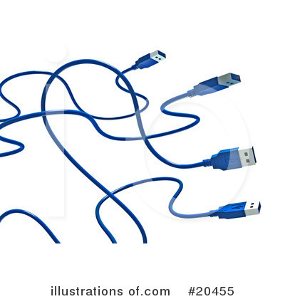 Royalty-Free (RF) Cables Clipart Illustration by Tonis Pan - Stock Sample #20455
