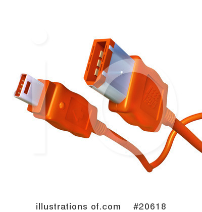 Royalty-Free (RF) Cables Clipart Illustration by Tonis Pan - Stock Sample #20618