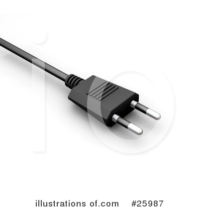 Royalty-Free (RF) Cables Clipart Illustration by KJ Pargeter - Stock Sample #25987