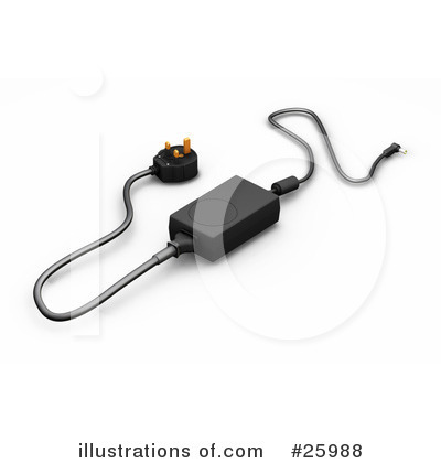 Royalty-Free (RF) Cables Clipart Illustration by KJ Pargeter - Stock Sample #25988