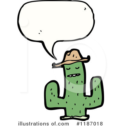 Royalty-Free (RF) Cactus Clipart Illustration by lineartestpilot - Stock Sample #1187018
