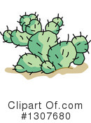 Cactus Clipart #1307680 by Pushkin