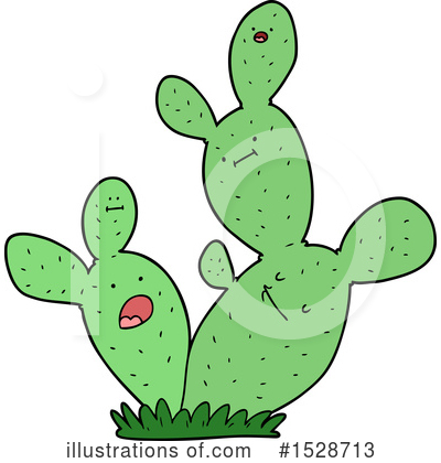 Cactus Clipart #1528713 by lineartestpilot