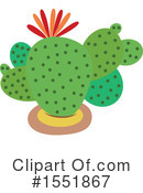 Cactus Clipart #1551867 by Cherie Reve