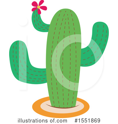 Royalty-Free (RF) Cactus Clipart Illustration by Cherie Reve - Stock Sample #1551869