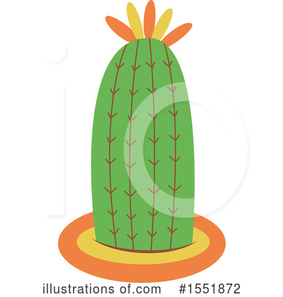 Royalty-Free (RF) Cactus Clipart Illustration by Cherie Reve - Stock Sample #1551872