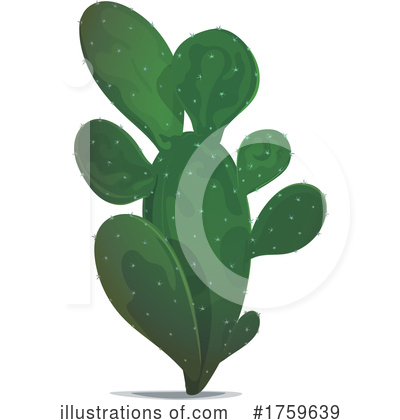Royalty-Free (RF) Cactus Clipart Illustration by Vector Tradition SM - Stock Sample #1759639