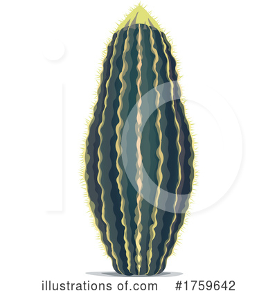 Royalty-Free (RF) Cactus Clipart Illustration by Vector Tradition SM - Stock Sample #1759642
