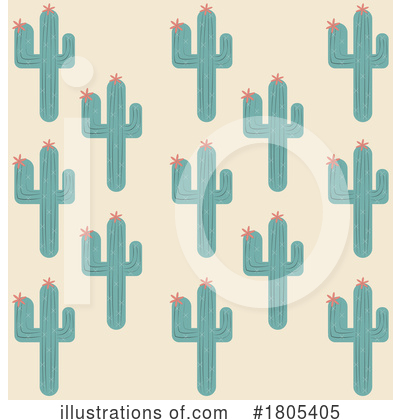 Royalty-Free (RF) Cactus Clipart Illustration by Vitmary Rodriguez - Stock Sample #1805405