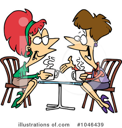 Royalty-Free (RF) Cafe Clipart Illustration by toonaday - Stock Sample #1046439
