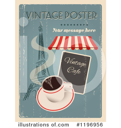 Royalty-Free (RF) Cafe Clipart Illustration by Eugene - Stock Sample #1196956