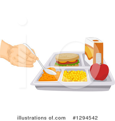 Royalty-Free (RF) Cafeteria Clipart Illustration by BNP Design Studio - Stock Sample #1294542