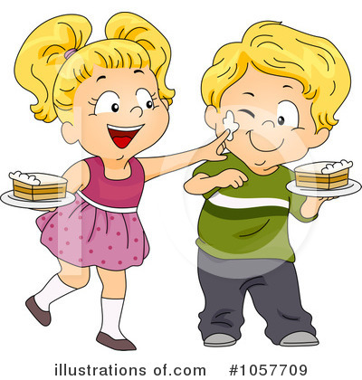 Royalty-Free (RF) Cake Clipart Illustration by BNP Design Studio - Stock Sample #1057709