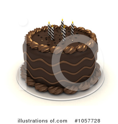 Royalty-Free (RF) Cake Clipart Illustration by BNP Design Studio - Stock Sample #1057728