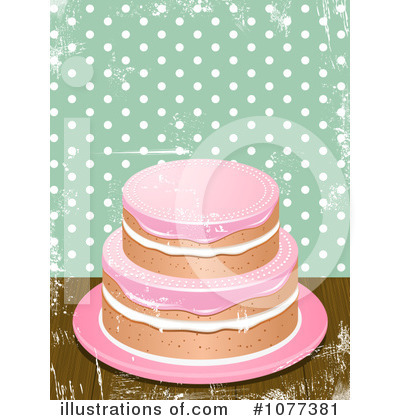 Royalty-Free (RF) Cake Clipart Illustration by elaineitalia - Stock Sample #1077381
