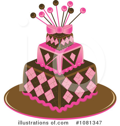 Royalty-Free (RF) Cake Clipart Illustration by Pams Clipart - Stock Sample #1081347