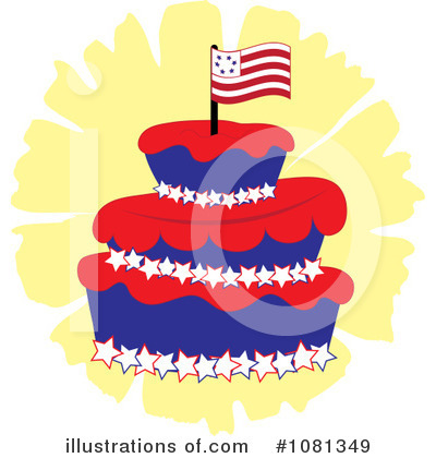 Royalty-Free (RF) Cake Clipart Illustration by Pams Clipart - Stock Sample #1081349