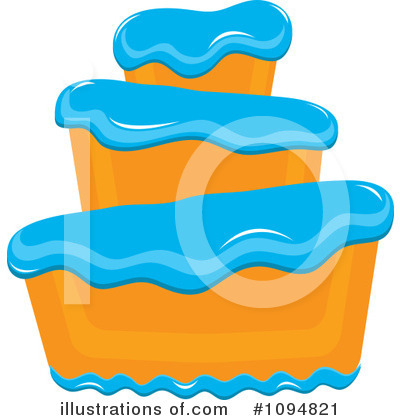 Royalty-Free (RF) Cake Clipart Illustration by Pams Clipart - Stock Sample #1094821