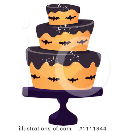 Royalty-Free (RF) Cake Clipart Illustration by Amanda Kate - Stock Sample #1111844