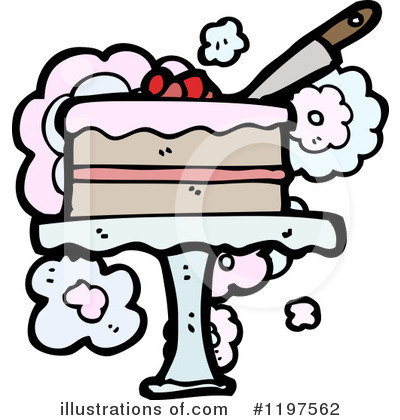 Royalty-Free (RF) Cake Clipart Illustration by lineartestpilot - Stock Sample #1197562
