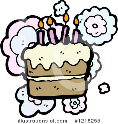 Birthday Cake Clipart #1216255 by lineartestpilot