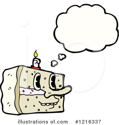 Royalty-Free (RF) Cake Clipart Illustration by lineartestpilot - Stock Sample #1216337