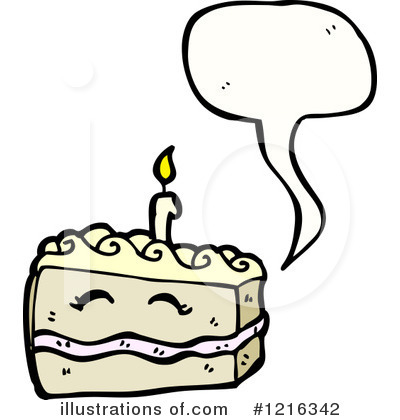 Birthday Cake Clipart #1216342 by lineartestpilot