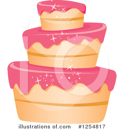 Cake Clipart #1254817 by Amanda Kate