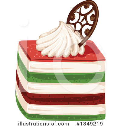 Royalty-Free (RF) Cake Clipart Illustration by merlinul - Stock Sample #1349219