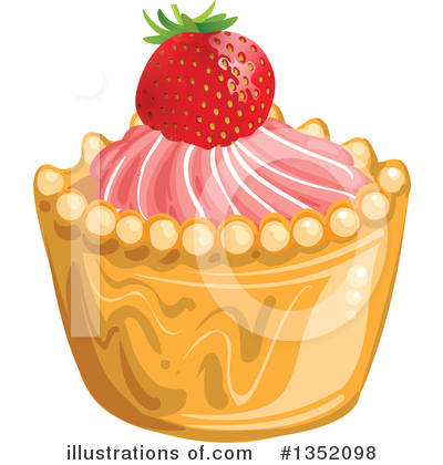 Royalty-Free (RF) Cake Clipart Illustration by merlinul - Stock Sample #1352098