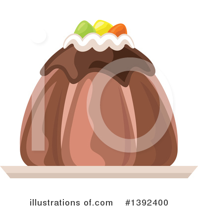Royalty-Free (RF) Cake Clipart Illustration by Vector Tradition SM - Stock Sample #1392400