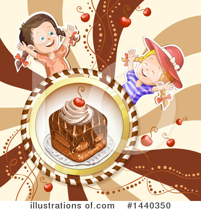 Royalty-Free (RF) Cake Clipart Illustration by merlinul - Stock Sample #1440350
