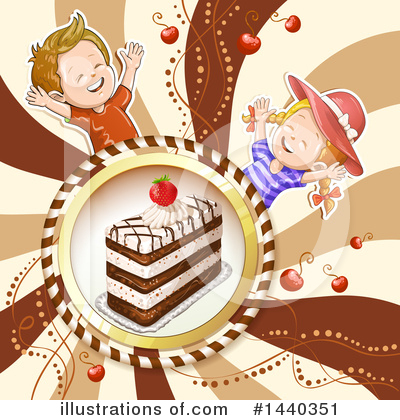 Royalty-Free (RF) Cake Clipart Illustration by merlinul - Stock Sample #1440351