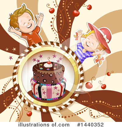 Royalty-Free (RF) Cake Clipart Illustration by merlinul - Stock Sample #1440352