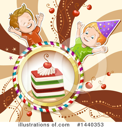 Royalty-Free (RF) Cake Clipart Illustration by merlinul - Stock Sample #1440353