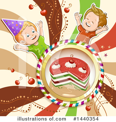 Royalty-Free (RF) Cake Clipart Illustration by merlinul - Stock Sample #1440354