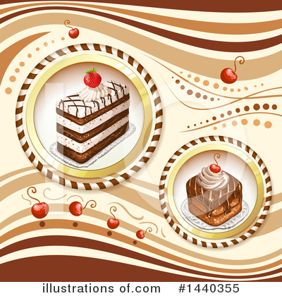 Royalty-Free (RF) Cake Clipart Illustration by merlinul - Stock Sample #1440355