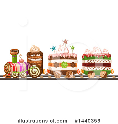 Royalty-Free (RF) Cake Clipart Illustration by merlinul - Stock Sample #1440356