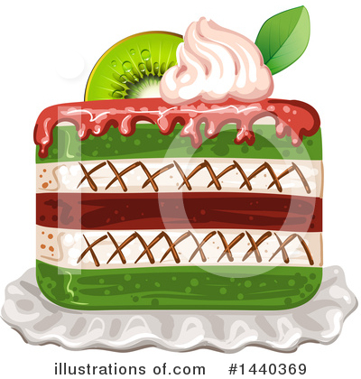 Royalty-Free (RF) Cake Clipart Illustration by merlinul - Stock Sample #1440369