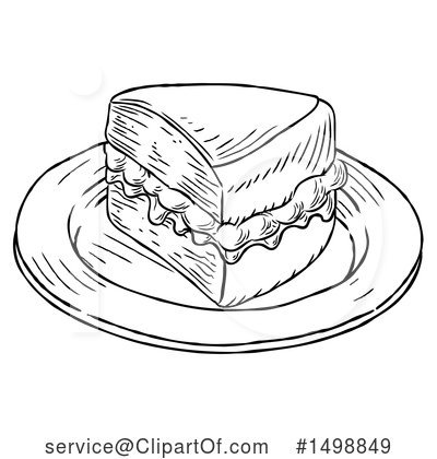 Royalty-Free (RF) Cake Clipart Illustration by AtStockIllustration - Stock Sample #1498849