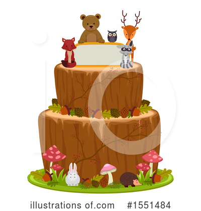 Royalty-Free (RF) Cake Clipart Illustration by BNP Design Studio - Stock Sample #1551484