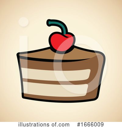 Royalty-Free (RF) Cake Clipart Illustration by cidepix - Stock Sample #1666009